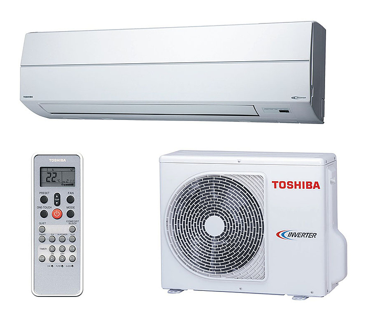 Сплит-система настенная Toshiba RAS-10SKV-E2 / RAS-10SAV-E2