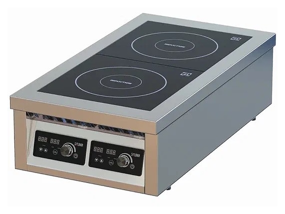 Плита индукционная ЦМИ ПИ-2Н (460х850х250 мм)