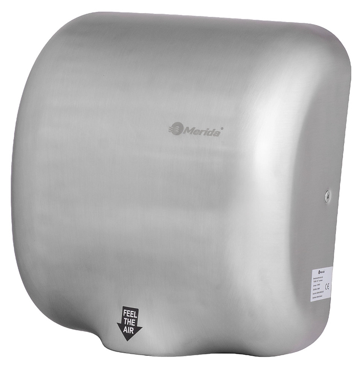 Сушилка для рук Merida TURBO JET, матовая сталь