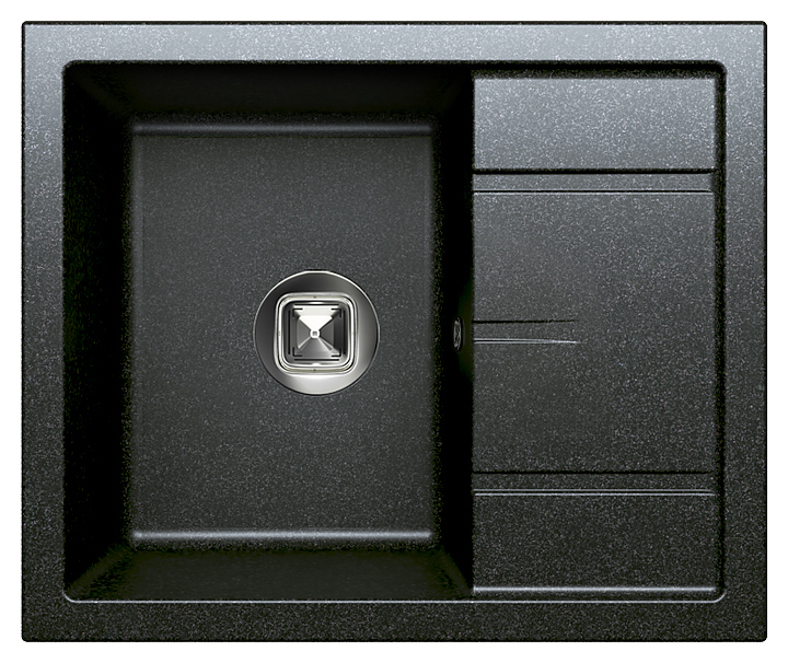 Мойка кухонная Tolero Classic R-107 черная