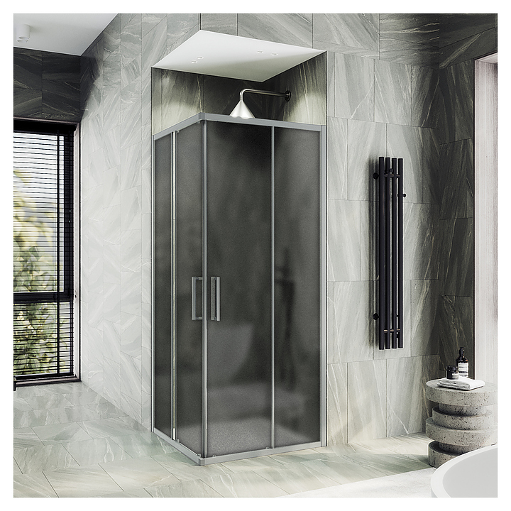 Уголок душевой MaybahGlass MGY-1331-5 100х100х195 см