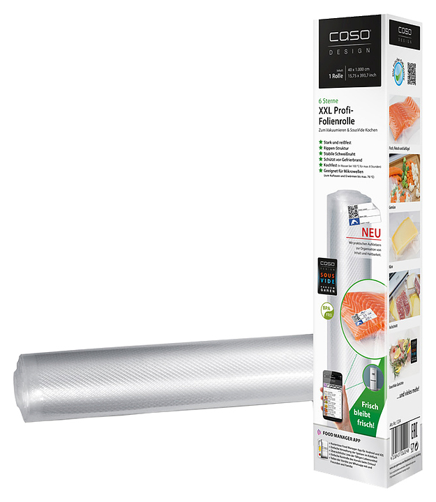 Пленка для вакуумной упаковки CASO VC 40*1000