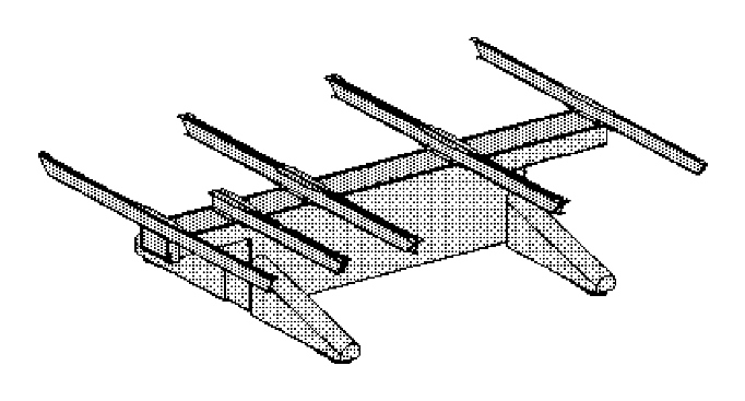 Нижняя подставка кантилевер-системы INOKSAN INO-9GK009