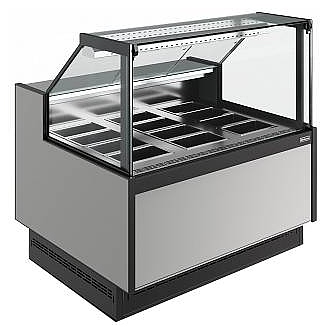 Витрина тепловая Carboma Bavaria 4 GC110 BM 1,25-1 версия 2.0 (мармит) 9006-9005