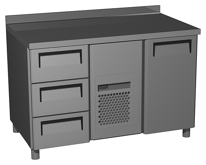 Стол холодильный Carboma T70 M2-1 9006-2 (2GN/NT 13) с бортом