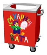 Тележка для аппарата сахарной ваты ТТМ ТАСВ-050/5