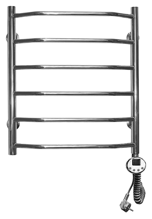 Полотенцесушитель электрический Domoterm Лаура П6 50x60 см ER, правый, хром