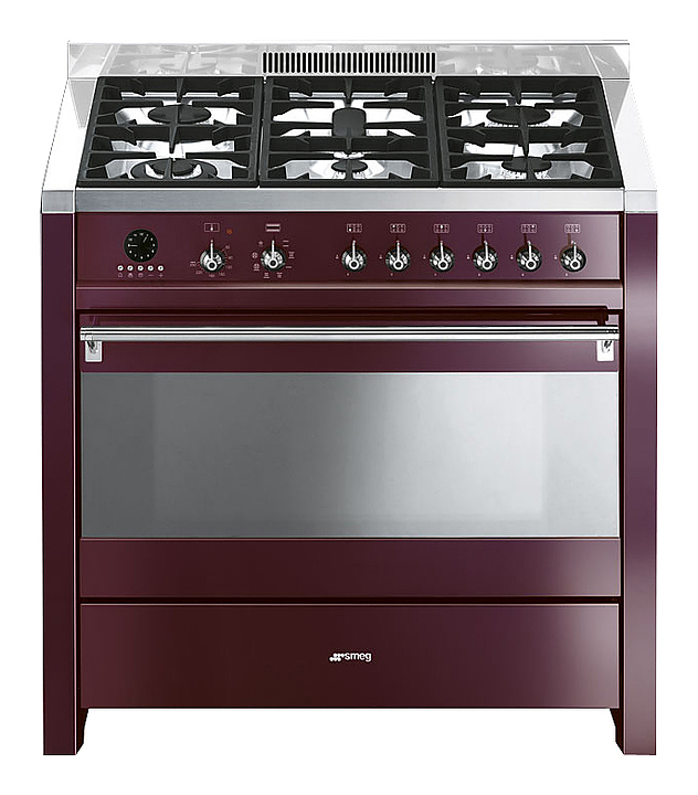 Плита газовая SMEG CS19RW-7