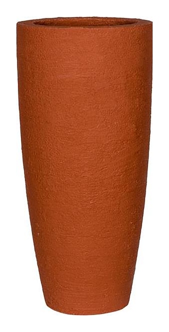 Кашпо Pottery Pots Dax (37х80 см) красное матовое