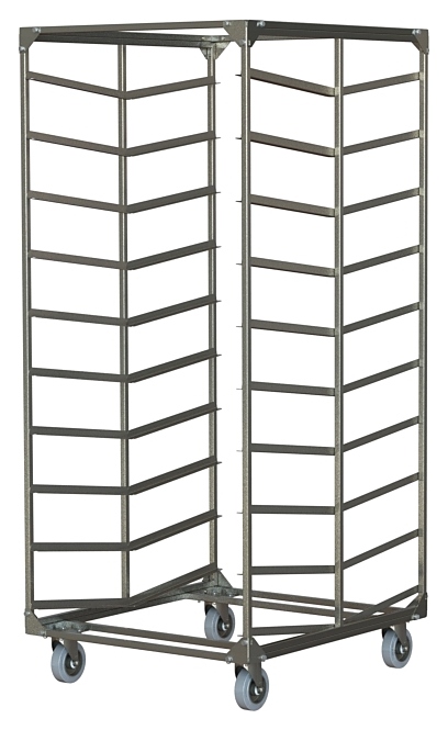 Тележка-шпилька для поддонов MetallCart ON04-ne для хлебных лотков