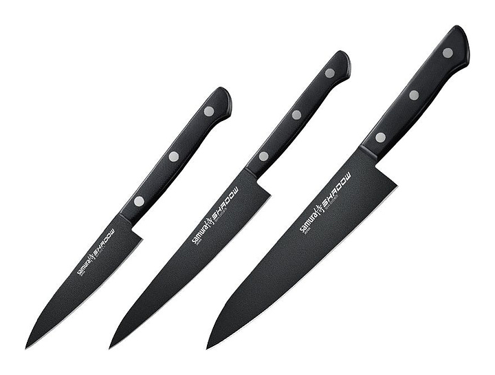 Набор кухонных ножей Samura Shadow SH-0220/16