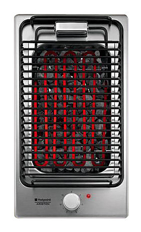Встраиваемый гриль домино Ariston DZ B IX