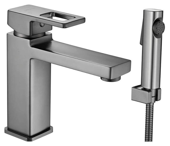 Смеситель для раковины SHEVANIK S8271T с гигиеническим душем