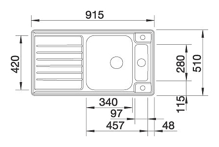 Мойка Blanco AXIS 5 S-IF