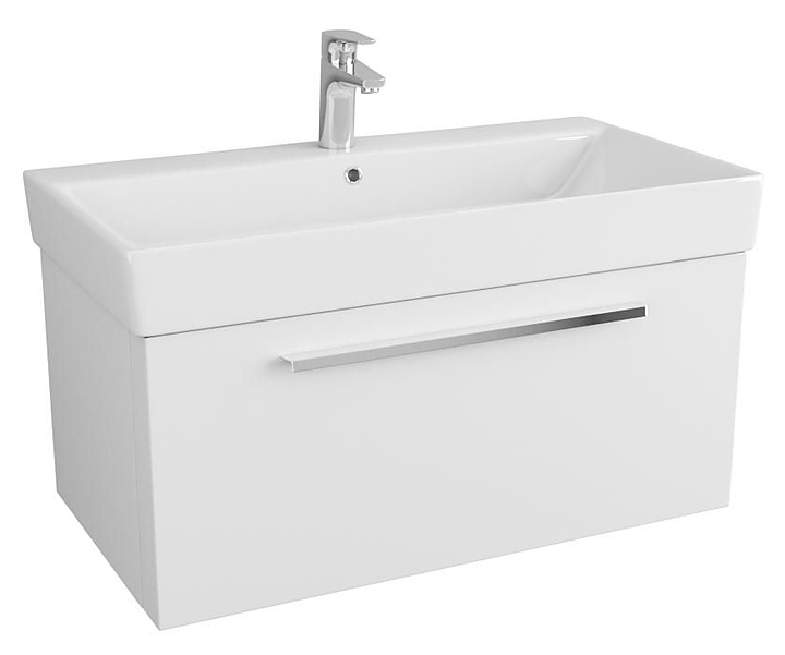 Тумба подвесная под раковину OWL Ragnar 85 OW020100, белая