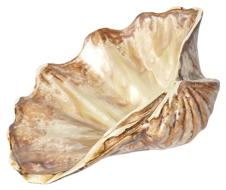 Блюдо сервировочное P.L. Proff Cuisine Pearl Shell Frutti di Mare QB23085002 150 мл 20х14,5 см h=6 см (керамика)