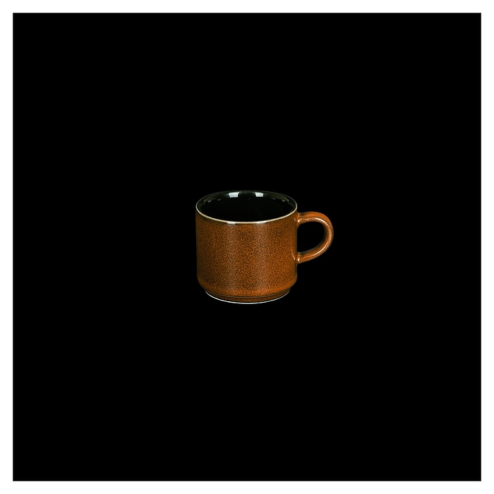 Чашка кофейная Corone Cocorita XSY2373 90 мл (фарфор) оранжевая