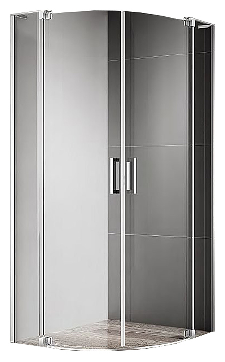 Уголок душевой CEZARES SLIDER-R-2-80/90-C-Cr