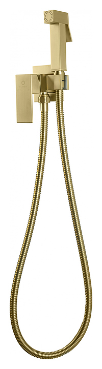 Душ гигиенический со смесителем FILARETE Fing FL101MG, матовое золото