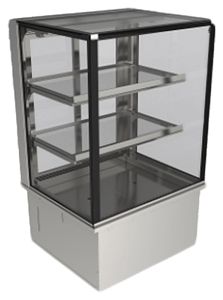 Витрина нейтральная BSV-inox VNV 2G/6 D