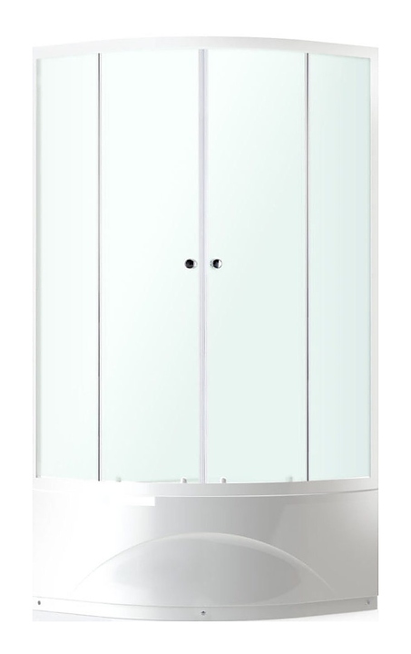Душевой уголок с поддоном Domani-Spa Delight 88 high DS0405D88H0M00 80х80 см