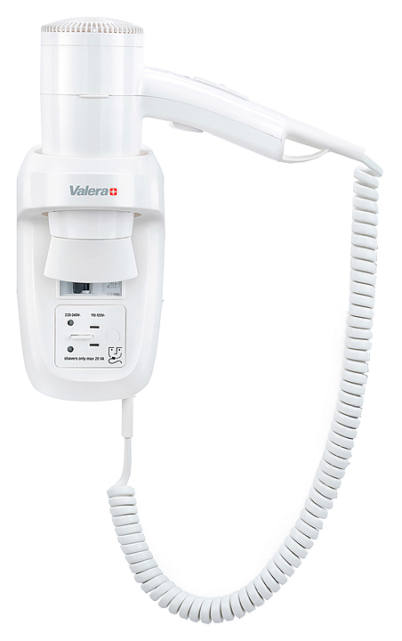 Фен настенный Valera Hospitality Premium Protect 1200 Shaver белый
