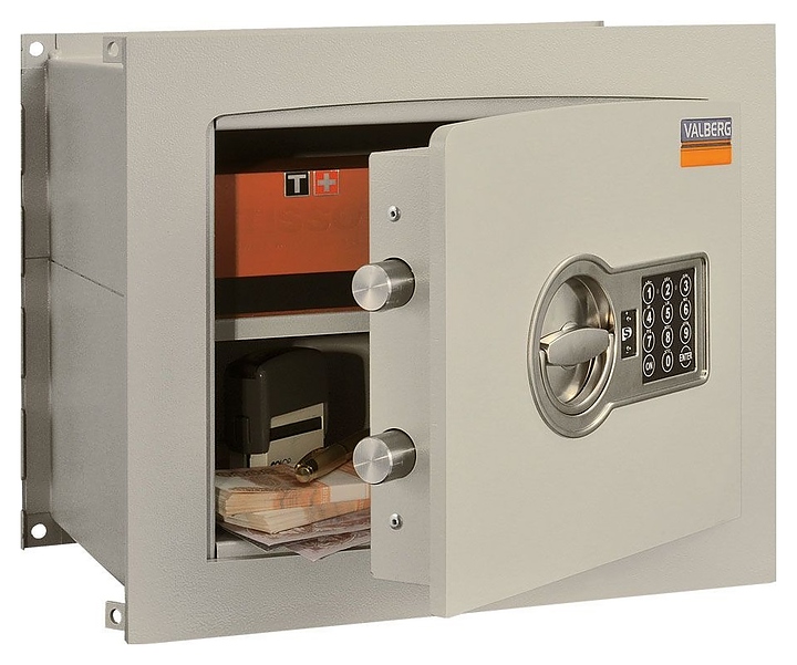 Сейф Valberg AW-1 3329 EL, 24 л, белый