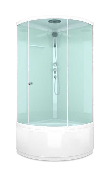 Душевая кабина Domani-Spa Simple 99 high DS01Sm99HWM00 90х90 см