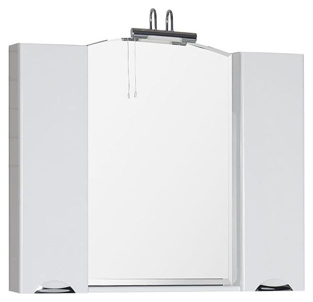 Зеркало Aquanet Асти 105 белое