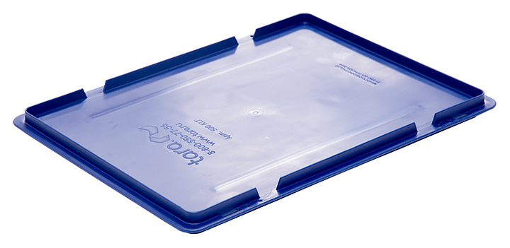 Крышка для ящика ТАРА.РУ 500 KLT 400х300 мм синяя