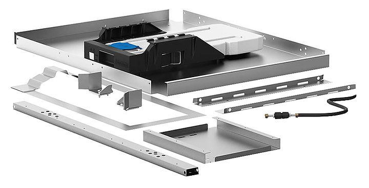 Соединение тележки и стенда UNOX XWBYC-CREU