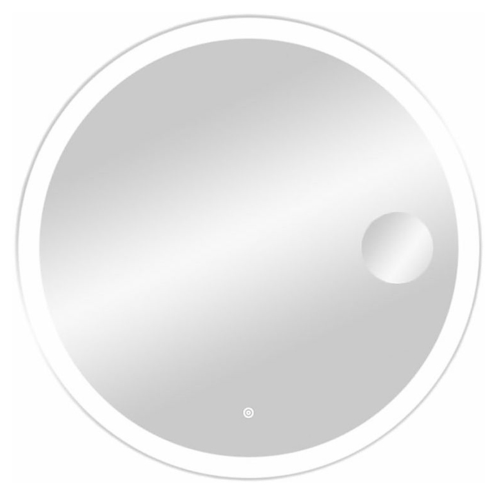 Зеркало Art&Max Bolzano AM-Boz-780-DS-F-X3 78 см, с подсветкой и увеличительной линзой