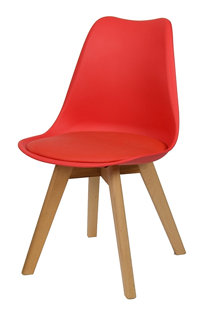 Стул BentWood Eames W красный