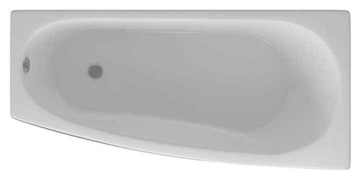 Ванна Aquatek Пандора PAN160-0000053 160х75 см, правая, с фронтальным экраном, с левым боковым экраном, акрил