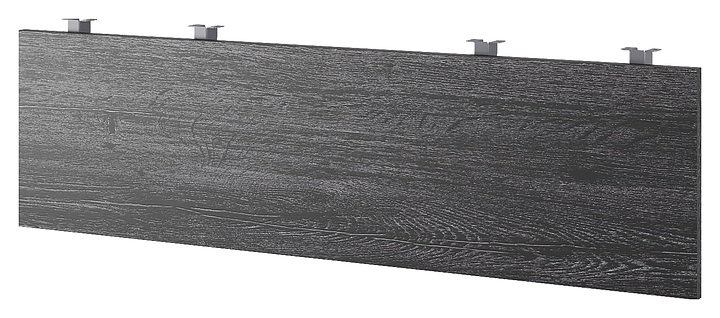 Нижний подвесной экран КОБОР EN-180 graphite/glazed (ЛДСП)