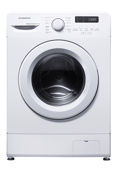 Стиральная машина Maunfeld MFWM127WH051D 1750 Вт 7 кг 1200 об/мин белый
