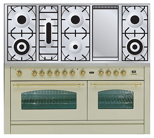 Газовая плита с духовым шкафом ILVE PN-150F-VG