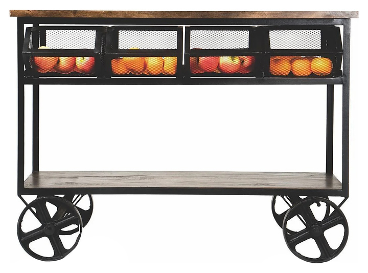 Тележка сервировочная P.L. Proff Cuisine WKT 65218 Hotelware 120х40х75 см