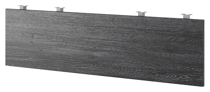 Нижний подвесной экран КОБОР EN-100 aluminum/glazed (ЛДСП)