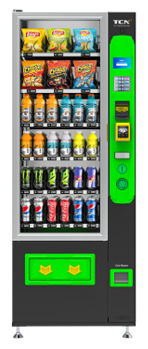 Торговый автомат TCN D720-6G без платежных систем