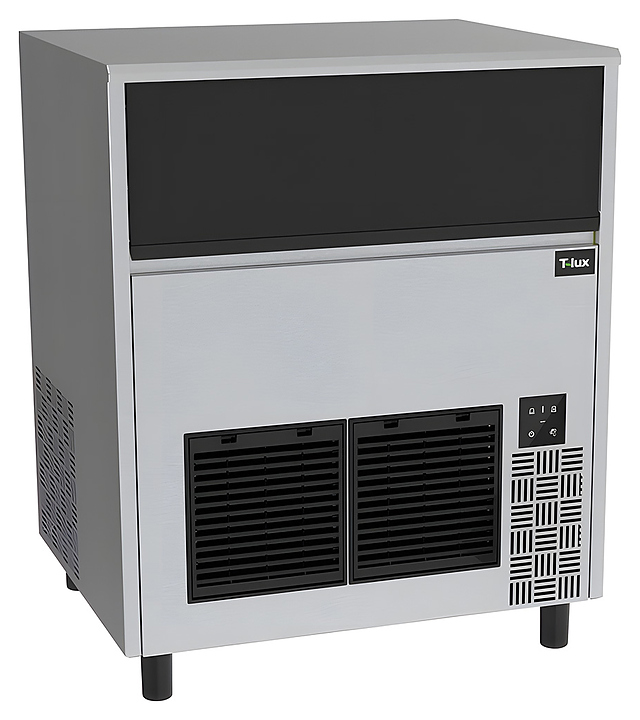 Льдогенератор T-LUX IM 6640CF Кубик Шляпка, с бункером 40 кг