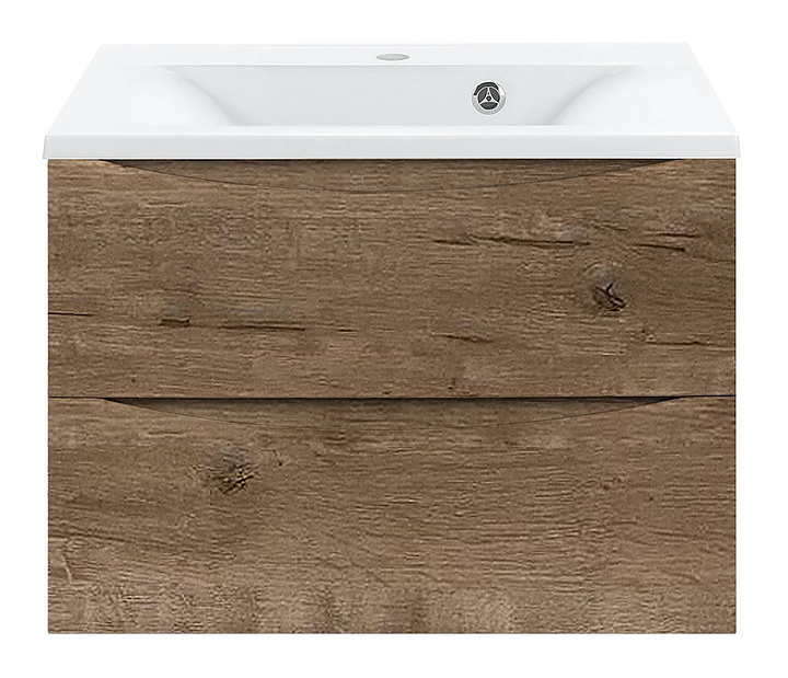 Тумба под раковину Vincea Mia 650 V.Oak 64х44,3 см, подвесная, дуб винтаж