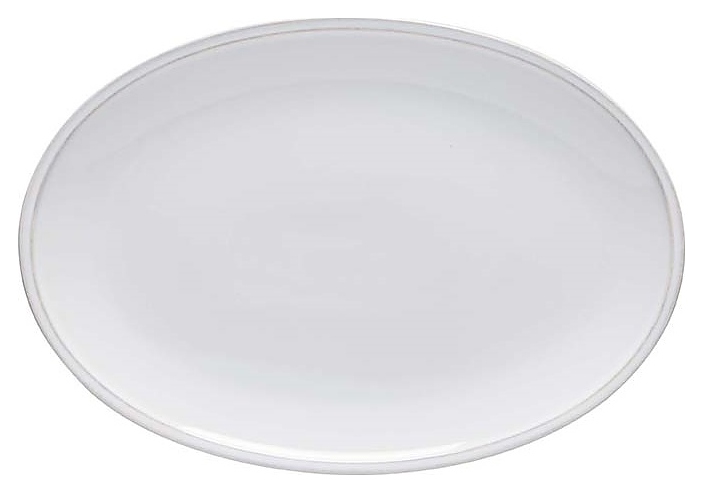 Тарелка Costa Nova FIP332-WHI(FIP332-02202F) 33х23 см (керамика)
