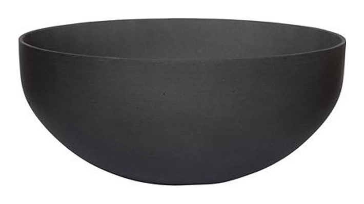 Кашпо Pottery Pots Morgana (36,5х16 см) черное
