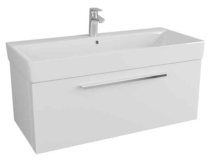 Тумба подвесная под раковину OWL Ragnar 100 OW020200, белая