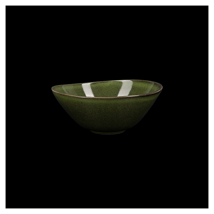 Салатник Corone Cocorita XSY2183 l=22,5 см (фарфор) зеленый