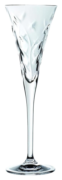 Бокал флюте для шампанского RCR Cristalleria Italiana Style Laurus 26199020006 120 мл (хрустальное стекло)