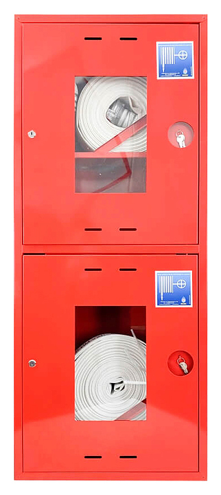 Шкаф пожарный ФАЭКС ШПК 320-21 НОК универсальный, красный