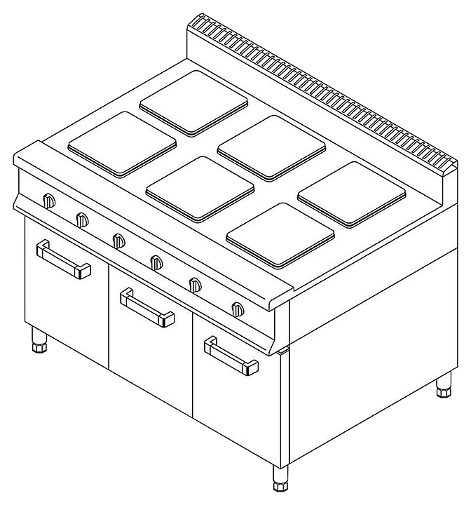 Плита электрическая OZTI ODOE 12090