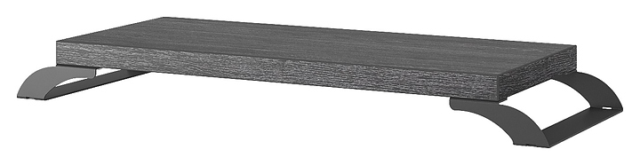 Подставка под монитор КОБОР AK1-60/22 black/glazed